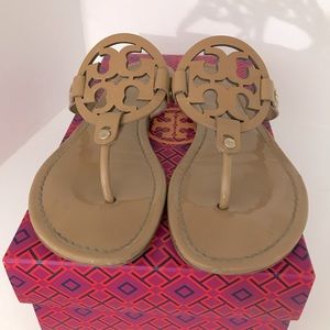 Tory Burch Patent Miller Sandals